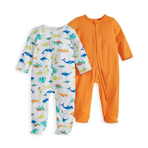 Baby Boys 2-Pk. Coveralls, Created for Macy's