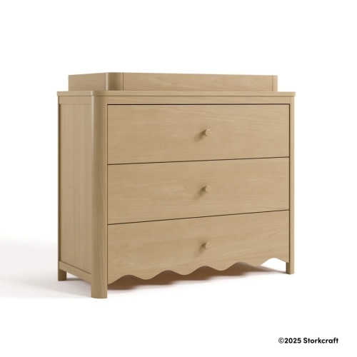 Storkcraft® Casablanca™ 3 Drawer Chest with Removable Changing Table Topper