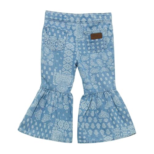 Wrangler Babyr Girl Flare Jean in Winter Motif