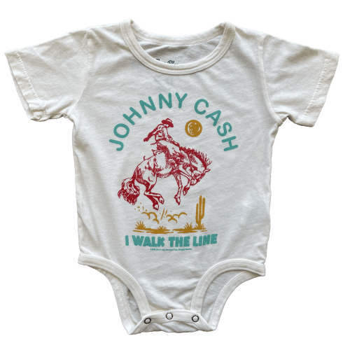 Johnny Cash I Walk The Line Onesie