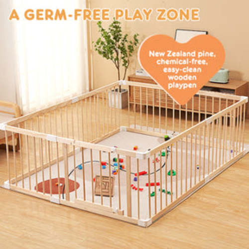 HARPPA Baby Gate Playpen Baby Fence - 83x73x24