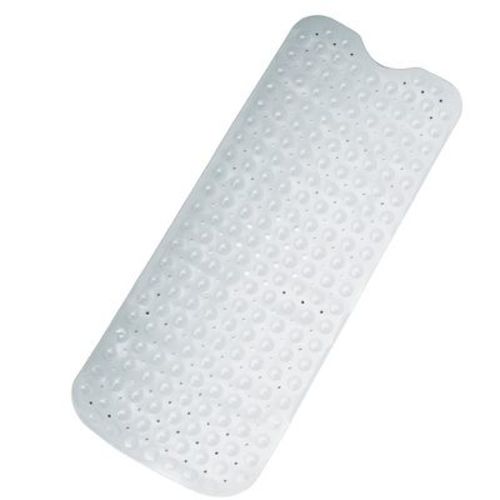 Collections Etc Extra Long Cushioned Bathtub Mat 40" X 15.75" X 0.05" Pink