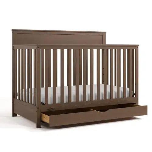 Shiloh® 5-in-1 Convertible Crib with Drawer