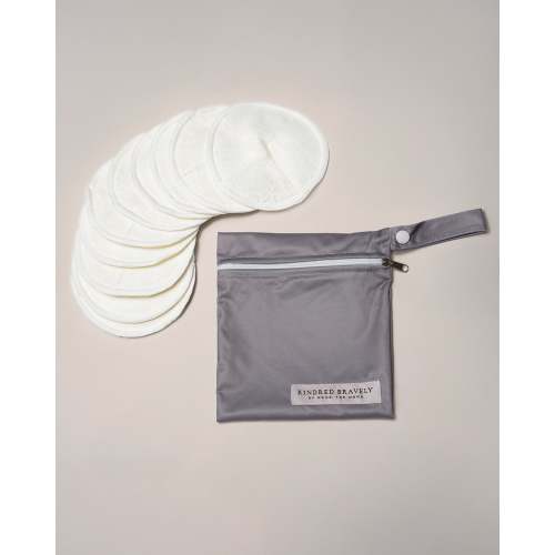 Organic Bamboo Reusable Nursing Pads - Kindred Bravely