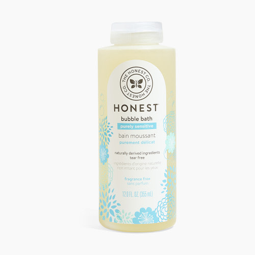 The Honest Company Bubble Bath - Sensitive (Fragrance Free), 12 Fl Oz