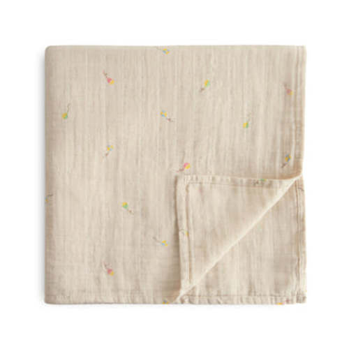 Organic Cotton Mushie Baby Muslin Swaddle Blanket