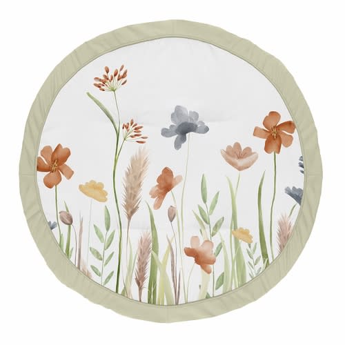 Garden Sage Green Collection Playmat