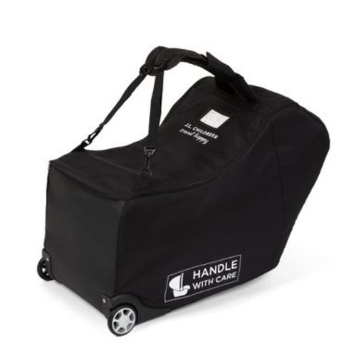 J.L. Childress Premier Padded Infant Car Seat Travel Bag with Wheels (Black)