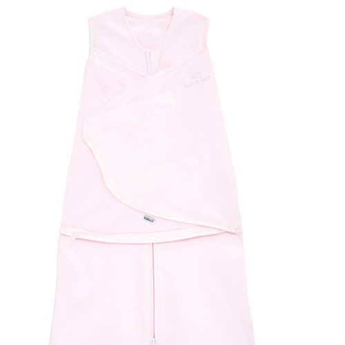 Pink Cotton Muslin Swaddle - Newborn | HALO