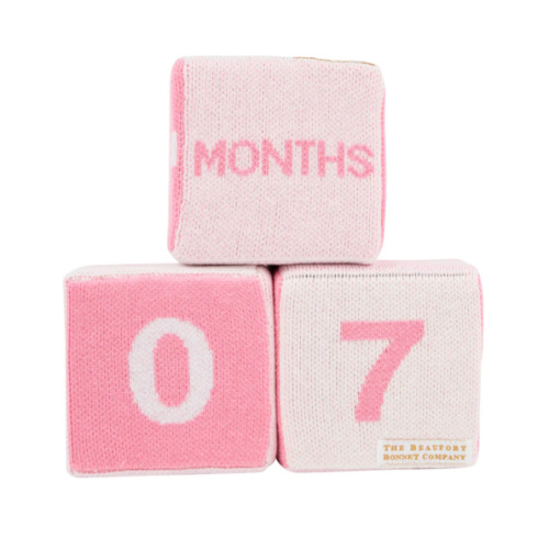 Blaylock Blocks - Hamptons Hot Pink, Palm Beach Pink, & Palmetto Pearl