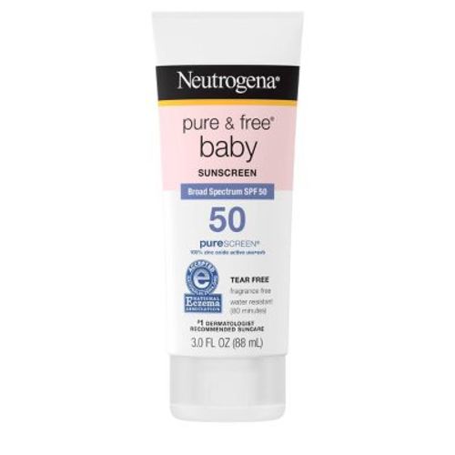 Neutrogena Pure & Free Baby Sunscreen Lotion - Spf 50 - 3 Fl Oz/1pk