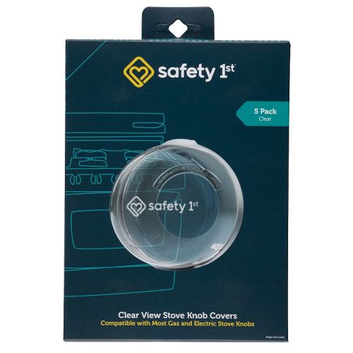 Safety 1st 5-Piece Clear View Stove Knob Covers Set