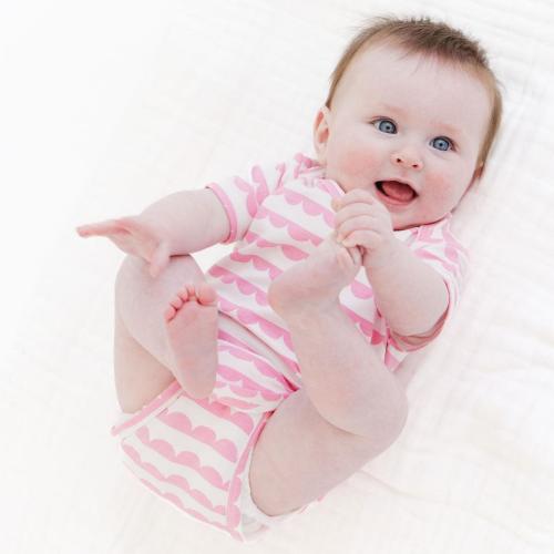 scallop stripe cloudstretch™ magnetic bodysuit – Magnetic Me