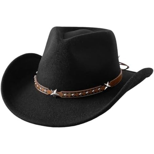 Jastore Toddler Baby Cowboy Hat Infant Baby Boys Girl Cowgirl Hats Kids Western Cowboy Hat