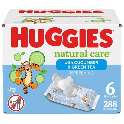 Huggies Natural Care Refreshing Scented Baby Wipes (Select Count)