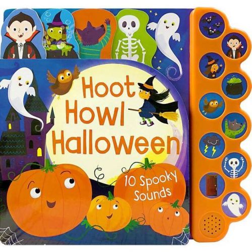 Hoot Howl Halloween - By Becky Wilson & Parragon Books (board Book)
