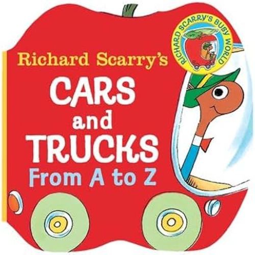 Richard Scarry's Cars and Trucks from A to Z[RICHARD SCARRYS CARS & TRUCKS][Board Books]