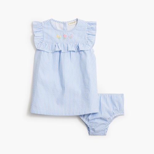 Baby & toddler girls' seersucker dress