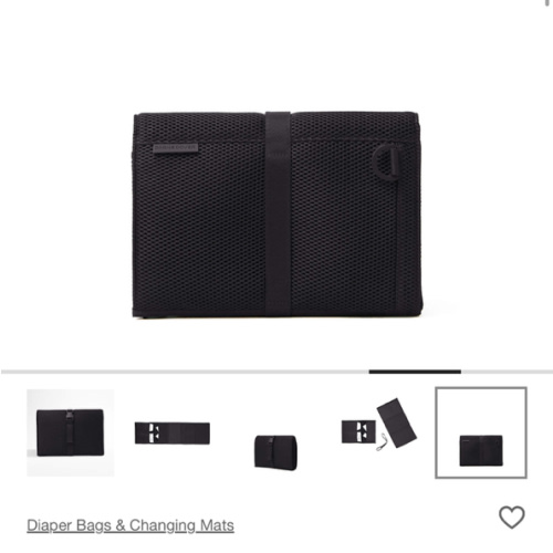 Dagne Dover Joey Onyx Diaper Changing Kit