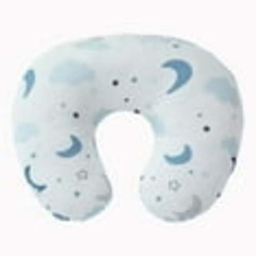 2-Pack Nursing Pillow Covers,Ultra-Soft Stretchy Breastfeeding Pillowcase For Baby Boys Girls, Removable Feeding Pillow Slipcovers For Newborn,Blue