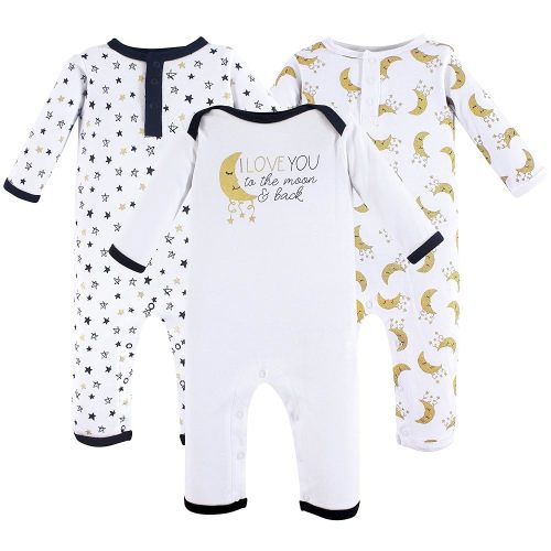 Yoga Sprout Unisex Baby Cotton Coveralls