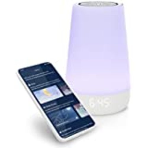 Amazon.com : Hatch Rest+ Baby & Kids Sound Machine | 2nd Gen | Child’s Night Light, Alarm Clock, Toddler Sleep Trainer, Time-to-Rise, White Noise, Bedtime Stories, Portable, Backup Battery (with Charging Base) : Baby