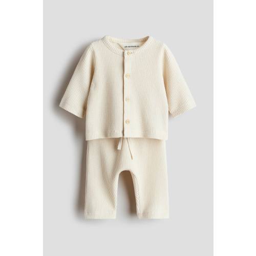2-PIECE WAFFLED COTTON SET