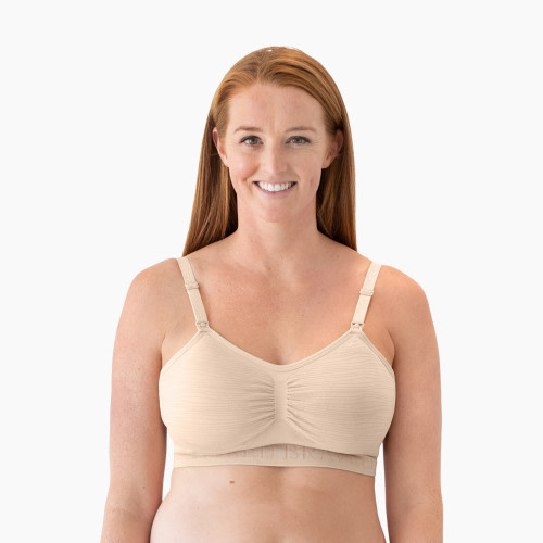Kindred Bravely Sublime Hands Free Pumping Bra - Pink Heather, 2X