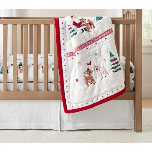 Rudolph® Baby Quilt | Pottery Barn Kids