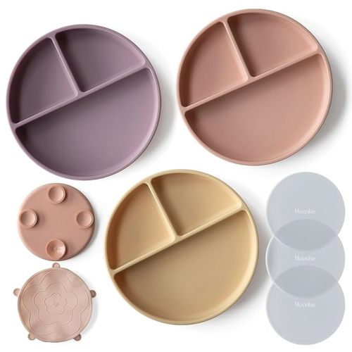 Moonkie Suction Plates for Baby