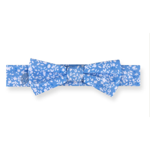 Mini Girls Headband - Secrent Garden - Blue/White