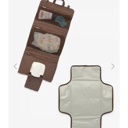 Diaper Changing Pad Organizer in Hazelnut | CALPAK