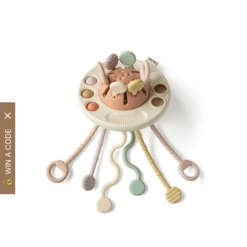 UFO Silicone Pulling Toy