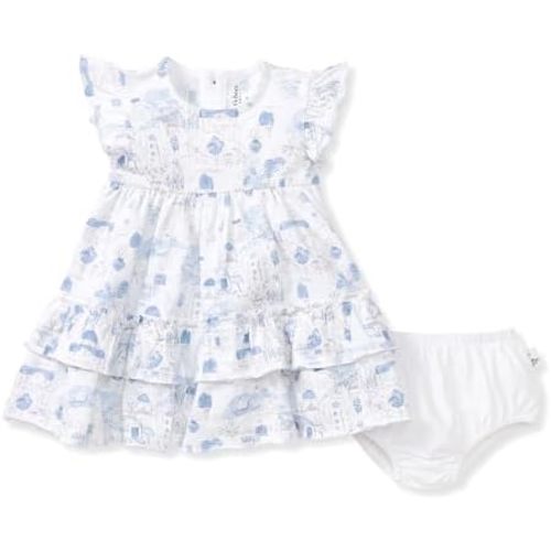 Burt's Bees Baby baby-girls Dress, Infant & Toddler, 100% Organic Cotton