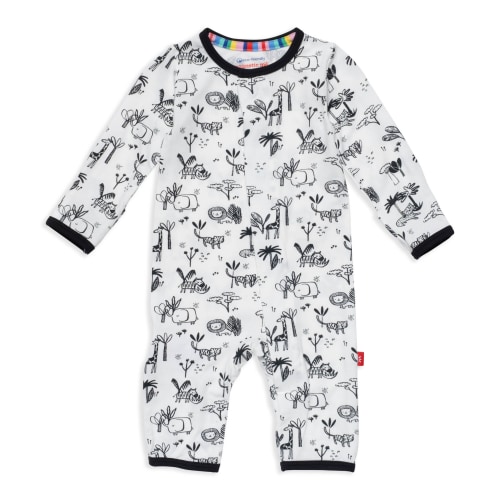 Animal Safari Magnetic Me Onesie 0-3 Months
