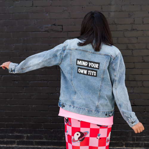 Mind Your Own Tits® Jean Jacket