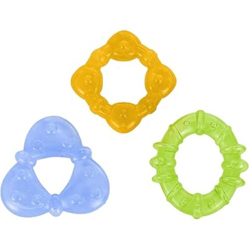 Bright Starts Chill & Teethe Water-Filled BPA-Free Baby Teething Toy, Ages 3 Months+