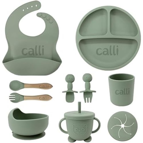 Personalized Silicone Suction Plates for Baby，Custom Toddlers Spoon and Fork, Baby Feeding Set with Name,Baby Birthday Gift for Boy & Girl