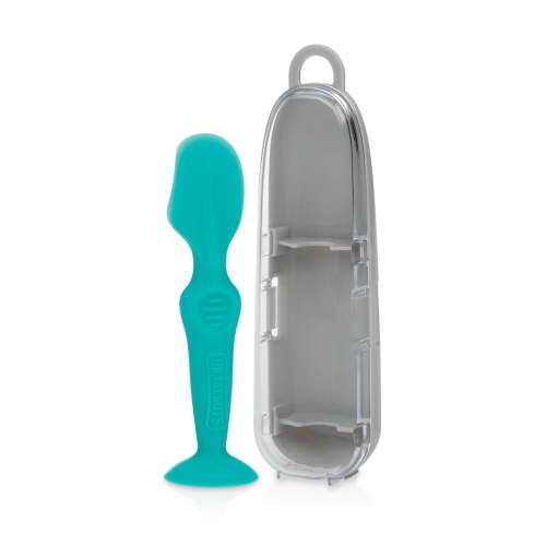 Nuby Nappy Cream Applicator, Silicone Brush with Suction Base, Gentle on Baby's Skin