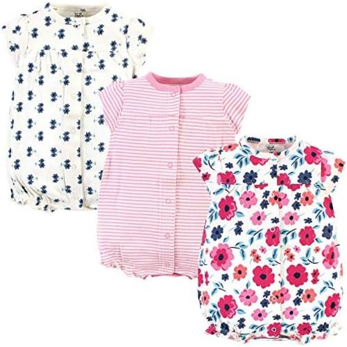 Touched by Nature baby-boys Organic Cotton Rompers