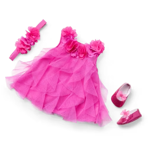 Party-Pink Birthday Outfit for Bitty Baby® Dolls