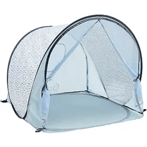 Babymoov Anti-UV Blue Waves Tent UPF 50+ Sun Protection with Pop Up System for Easy Use & Transport (Summer 2024 Edition) - Blue Wave Tent