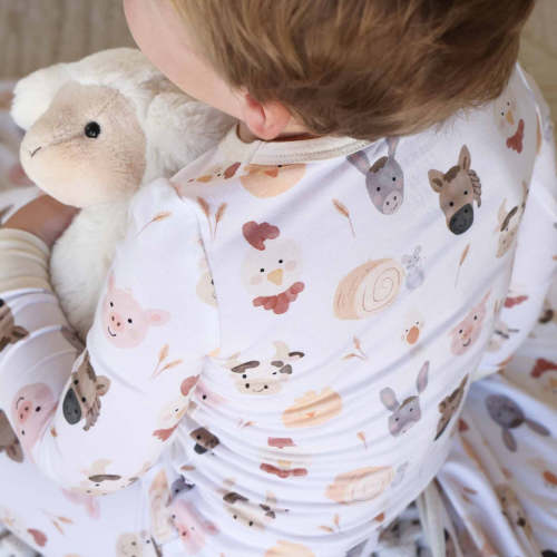 Barnyard Buddies Two Piece Pajama Set