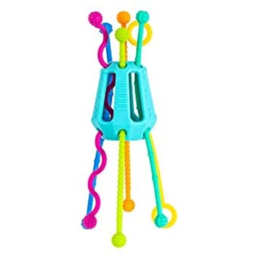 MOBI ZIPPEE - Activity Toy for Sensory Development for Toddlers - Designed by Parents and Reviewed by Doctor's - BPA and Phthalate Free - Made with Food Grade Silicone - for Boys or Girls