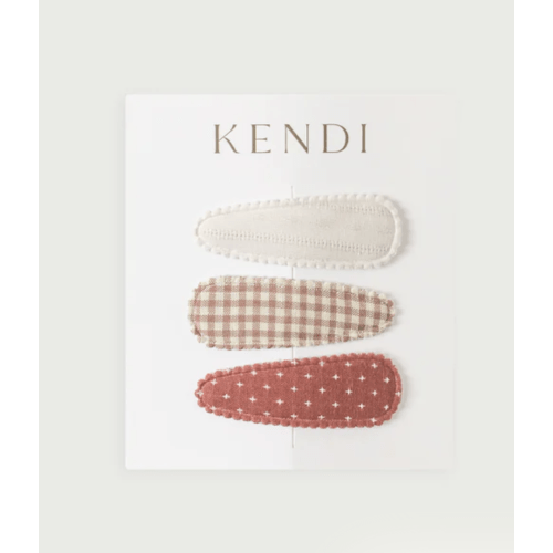 3-Pack Hair Clip Set
