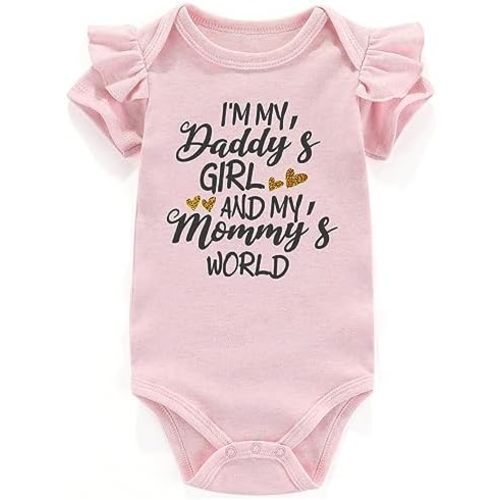 Love Nana Papa Baby Boy Clothes Unisex Funny Baby Girl Baby Bodysuit 0-3 months