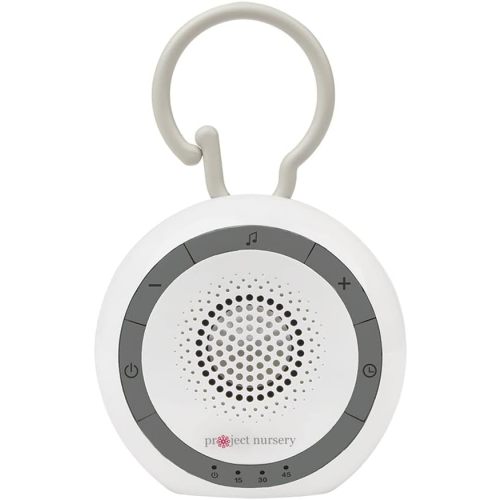 Project Nursery Portable Sound Soother with Nature Sounds, White Noise and Lullabies - Sleep Soother and White Noise Machine for Baby
