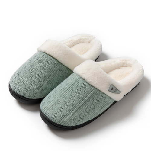BERANMEY Comfy Slippers for Women Indoor Fluffy Women's Slip on Fuzzy House Slippers Memory Foam Slippers Scuff Outdoor Indoor Warm Plush Bedroom Shoes with Faux Fur Lining