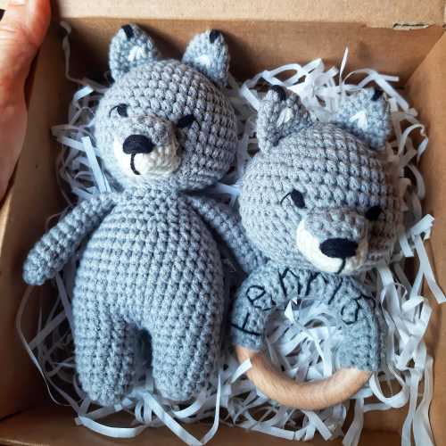 Wolf baby Gift Box