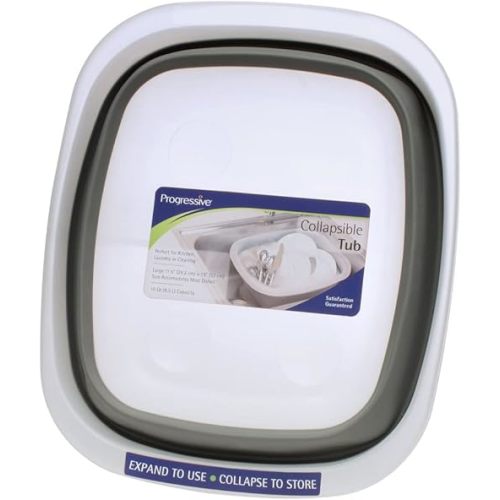 Progressive International Prepworks Collapsible Portable Wash Basin Dishpan